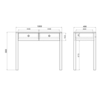 Консольный стол BERGEN BG021