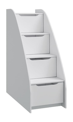 Тумба 4 ящика, белый