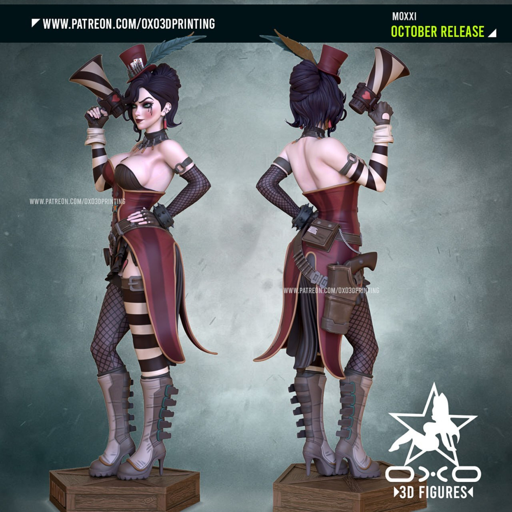 Фигурка Безумная Мокси Mad Moxxi Borderlands nsfw
