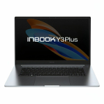 Ноутбук 15.6" Infinix Y3 Plus R5-5625U/16ГБ/512ГБ/VGA int/Win 11 Home, Серый, YL51A5