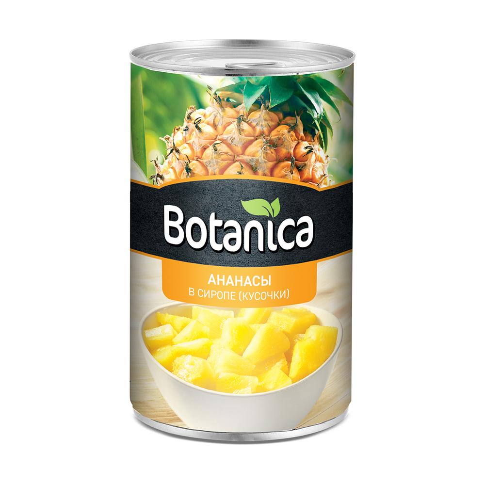 Ананас кусочки Botanica 580 гр