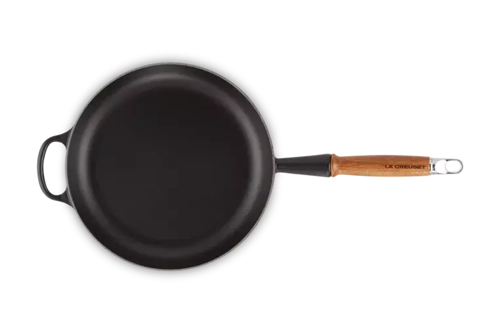 Le Creuset - Сковорода чугунная 26см, черная матовая / артикул   20258260000422  / GTIN 024147324256