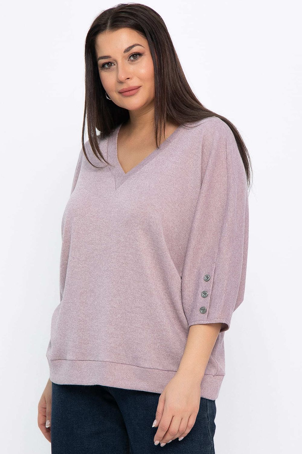 Блуза Вэнсдей (сиреневая) Б14821-4М LT Collection