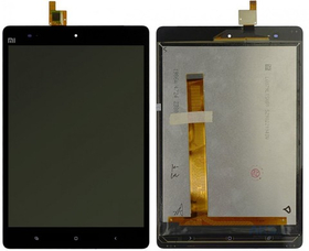 Дисплей для Xiaomi MiPad в сборе с тачскрином Черный