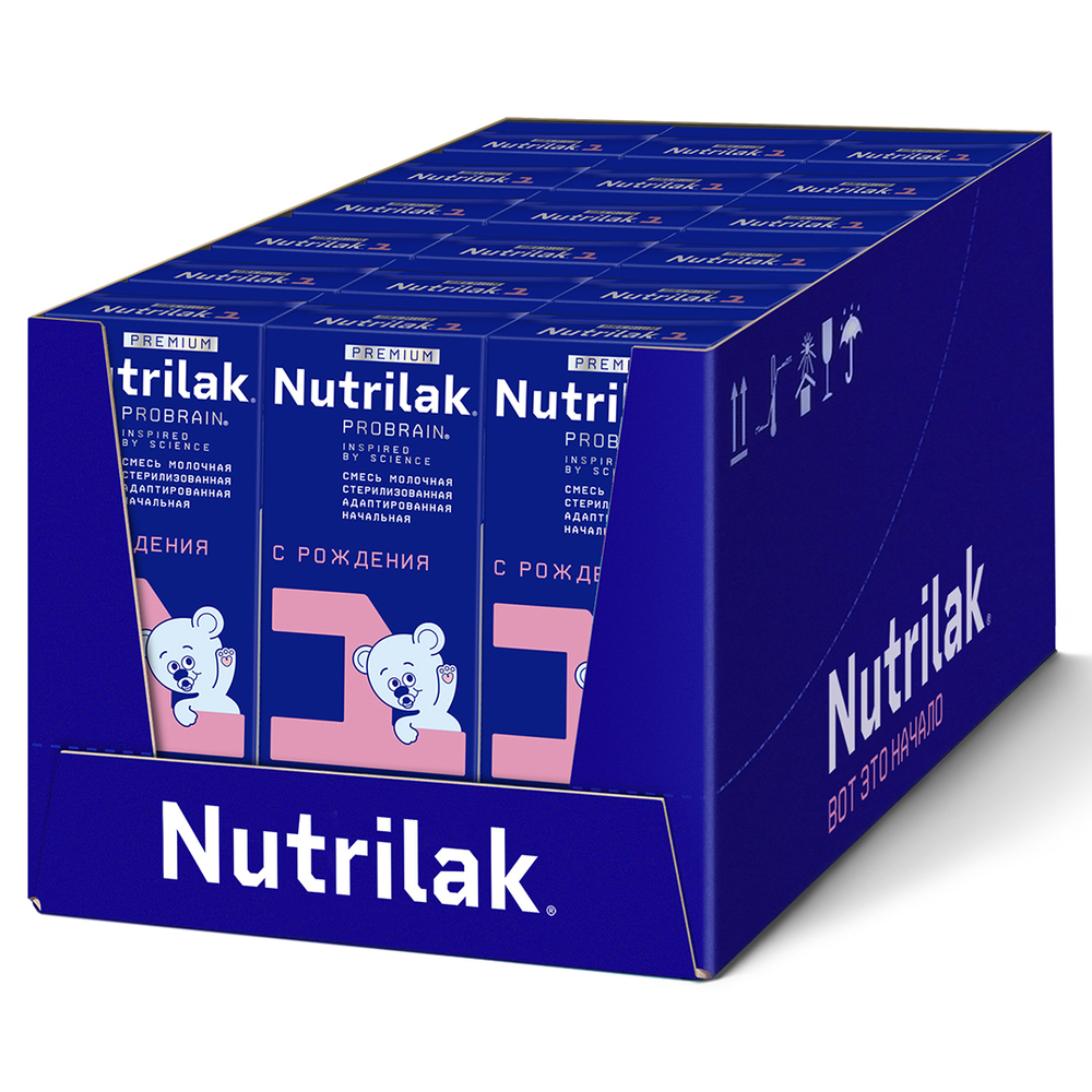 Готовая молочная смесь Nutrilak Premium 1 с 0 месяцев 200мл