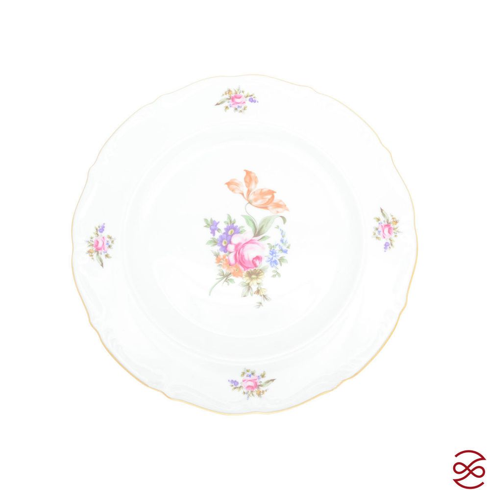 Блюдо круглое 32 см Repast Мейсенский букет