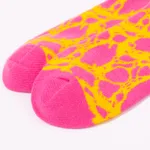 Носки YMKASHIX HELLCOME FIREDISE KELP Фуксия