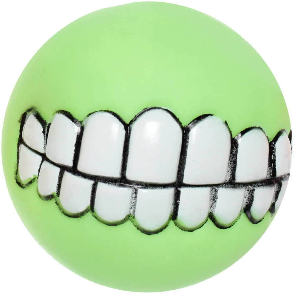 Игрушка для собаки «Мяч-улыбка» 7,5см SC-003 микс цветов