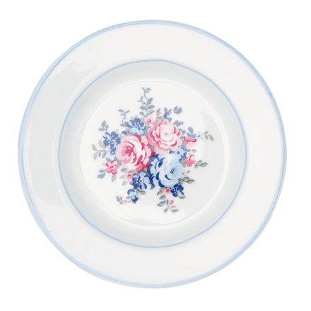 Блюдце Laura petit white 15 см