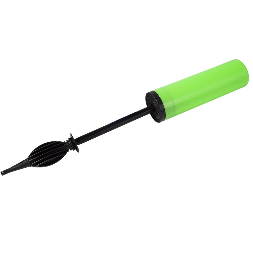 Насос для воздушных шаров Alingar, ручной, двухходовый, 28 см, ассорти, "Яркий микс" (неон желт и роз)