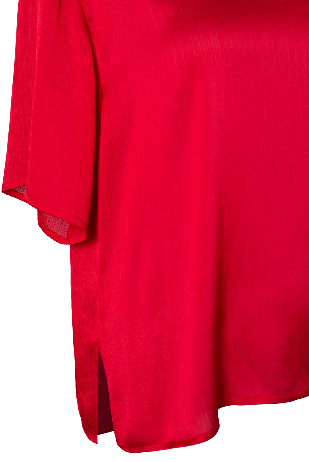 Блузка женская 4318зп, красный #380Кр094318зп