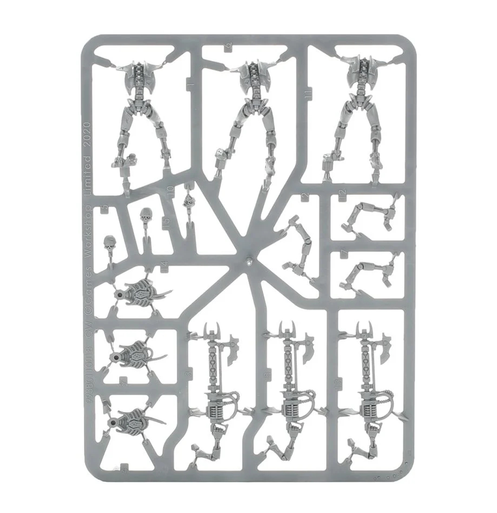 WH40K. Necron Warriors + Paint Set