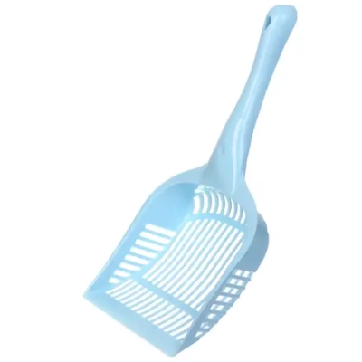 Совок для кошачьего туалета «ДОНКОТТИКО», цвет голубой, 33*15,5см (лейбл)