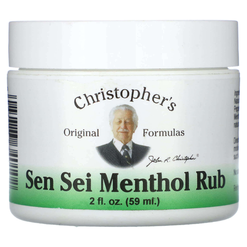 Christopher's Original Formulas, Sen Sei Menthol Rub, 59 мл (2 жидк. унц.)