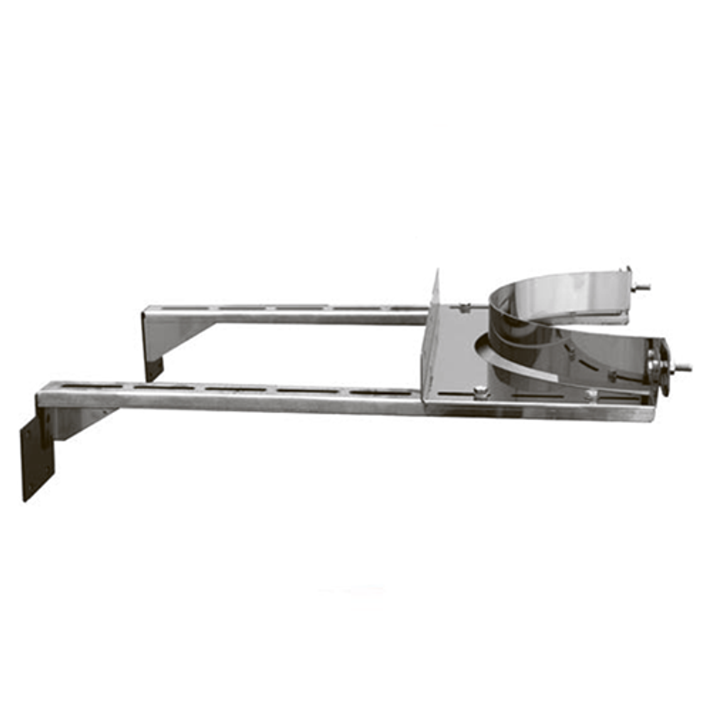 Хомут стеновой (AISI 430) Ф100 (Ferrum)