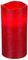 Свеча LED LINDA неровный край, красный воск (068-59)