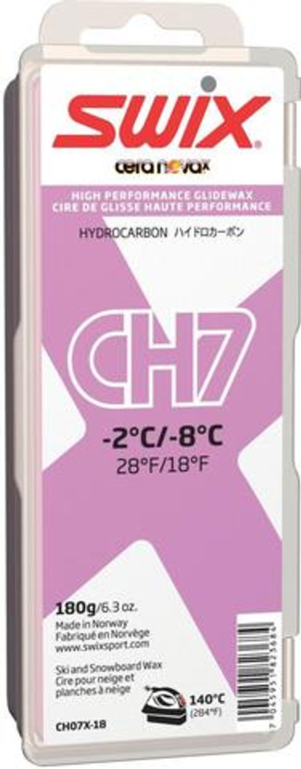 Парафин SWIX CH7X, (-2-8 C), Violet, 180 g