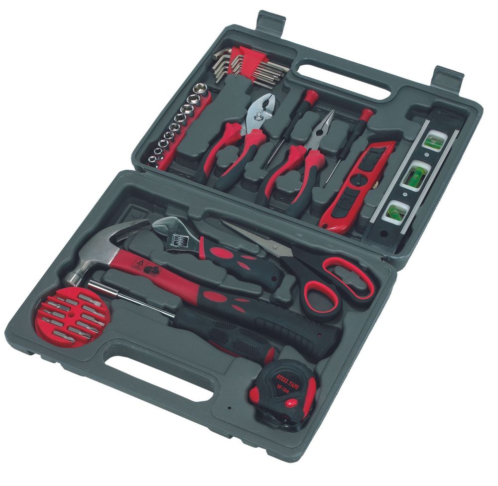 Набор инструментов MASTERKIT, красный, чёрный