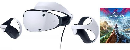 VR Sony PlayStation VR2, 120 Гц, с игрой Horizon Call of the mountain, белый