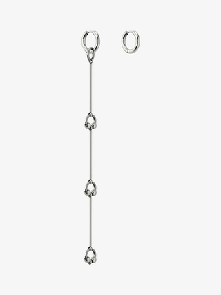 АССИМЕТРИЧНЫЕ СЕРЬГИ "STAKES"