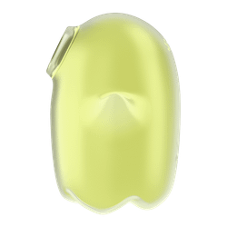 Светящийся вакуумный стимулятор Satisfyer Glowing Ghost, желтый