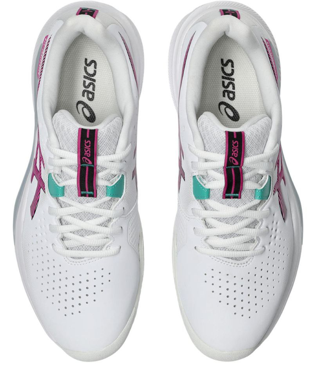 Мужские теннисные кроссовки Asics Gel-Challenger 15 Clay - white/digital sakura
