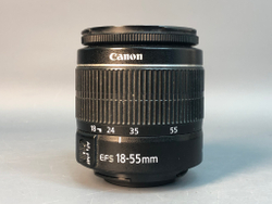 Canon 1100D + Kit 18-55mm, 26013 кадров пробега.