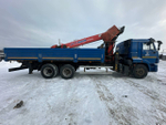 Строительные подъемные машины (СПМ) 7324* на шасси КамАЗ 65117 6x4 Бортовой с КМУ 732457 (Дизельный,