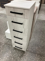 Комод Фиеста дуб крафт белый 400