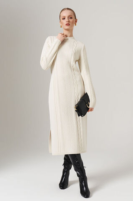 51598 Платье женское (молочный)