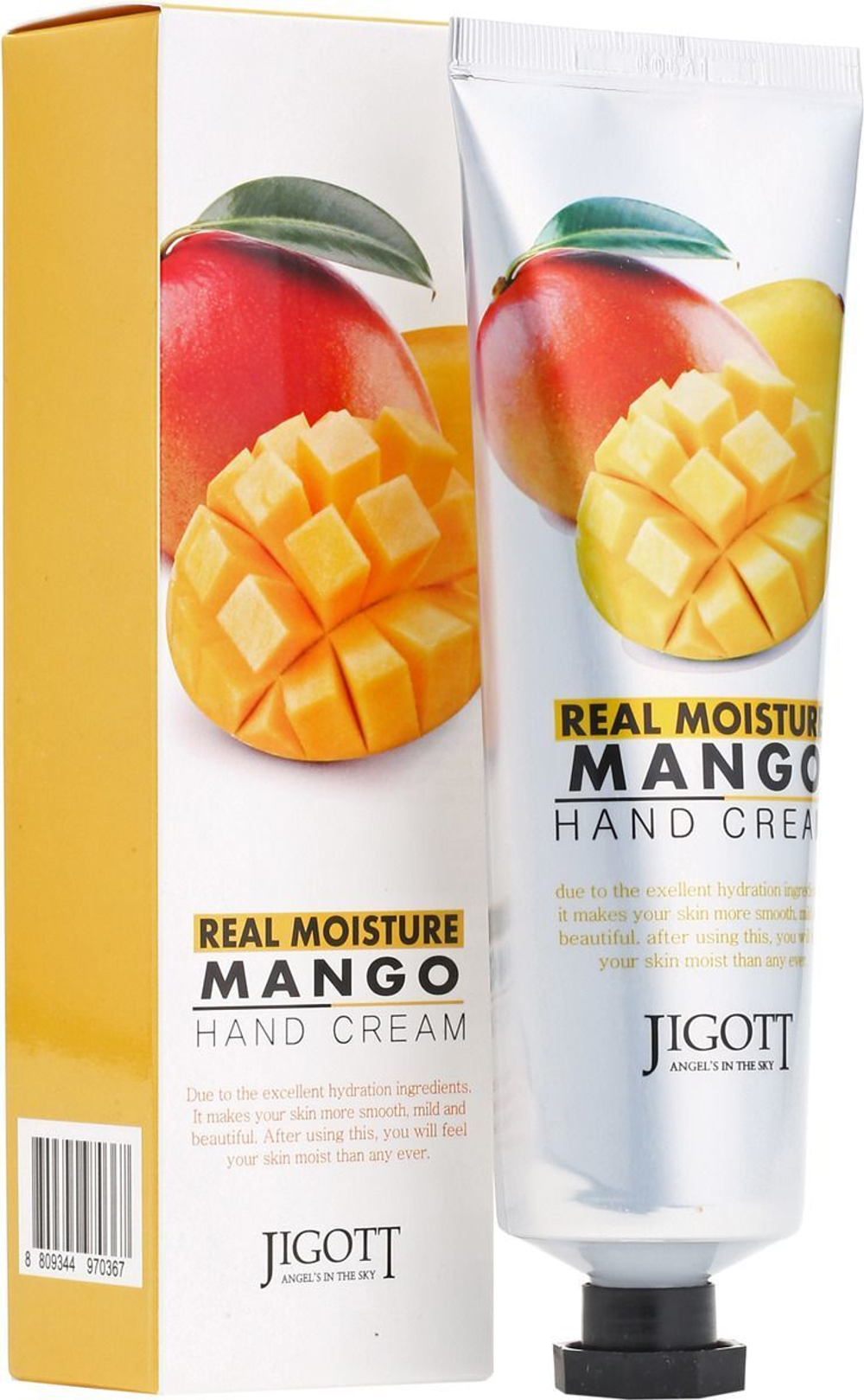 JIGOTT Увлажняющий крем для рук с маслом манго, 100мл