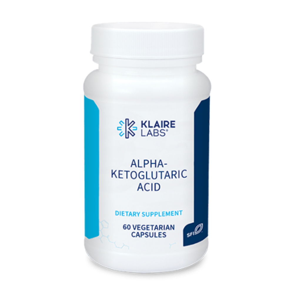 Klaire Labs - Alpha-Ketoglutaric acid 60 capsules