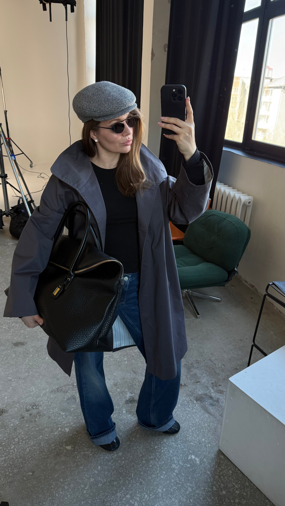 Тренч MACKINTOSH | Графит