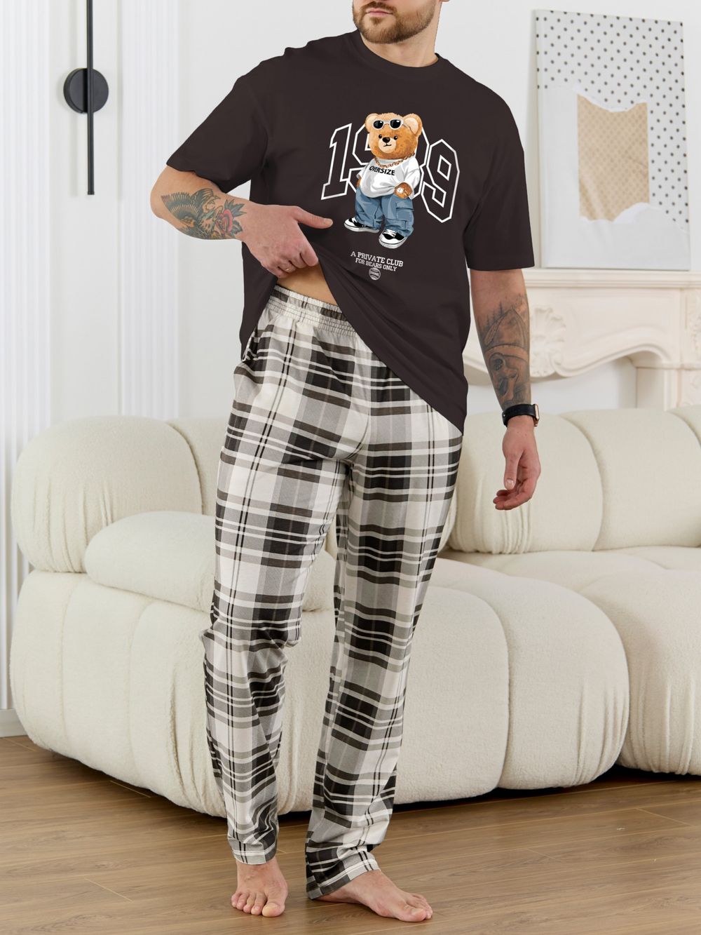 Костюм мужской Мишель-6 Виотекс КОРИЧНЕВЫЙ