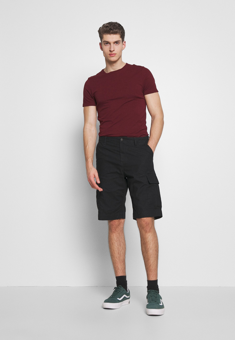 Carhartt WIP COLUMBIA - Шорты - Чёрный