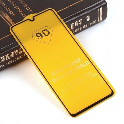 Защитное стекло Full Glue для Samsung Galaxy A41 на полный экран, 010630 Черный