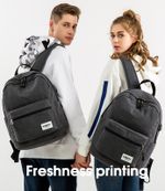 Рюкзак с отделением для ноутбука до 15,6" и USB-портом для зарядки (Серый)