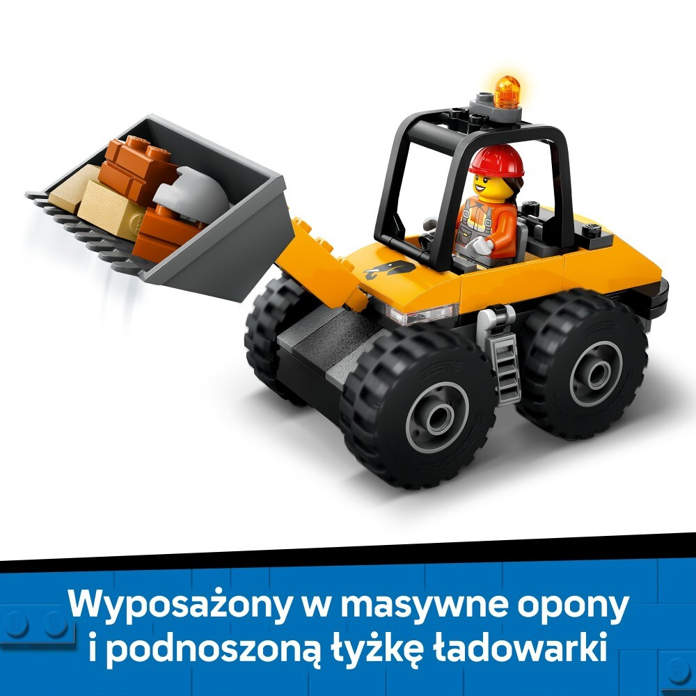 LEGO City/ Желтый колесный погрузчик/ 60450