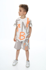 Костюм (футболка+шорты) уни LEYZ 5554