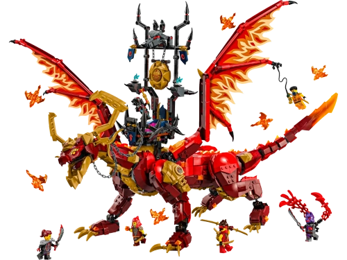Конструктор LEGO Ninjago 71822 Первородный дракон Огня