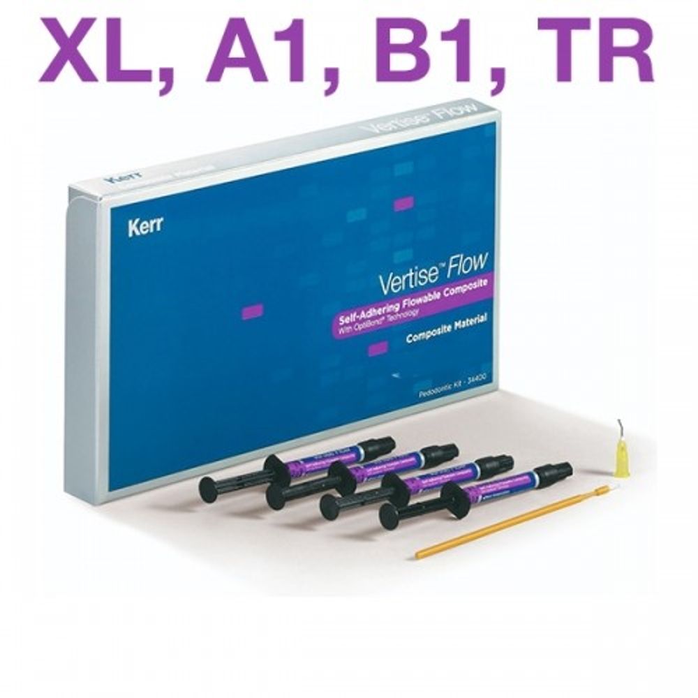 Vertise Flow Assorted Kit дет. (XL,A1,B1,Tr. х2г), 34400, Kerr
