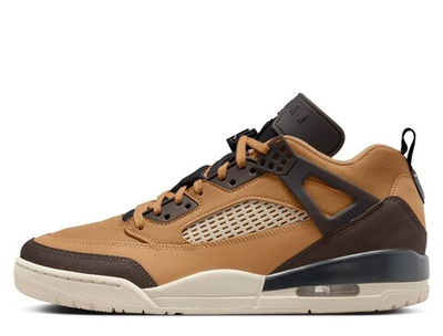 Баскетбольные кроссовки Jordan Spizike Low Flax/Baroque Brown-Black-Sanddrift shoes