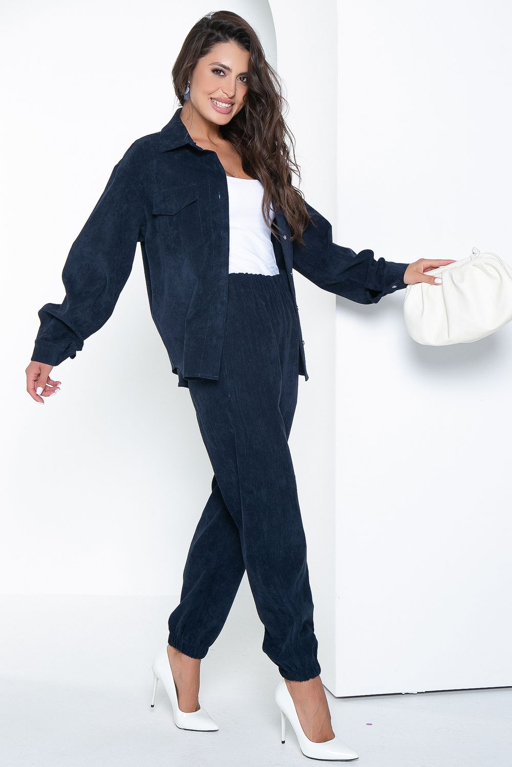 Рубашка "На пульсе моды" (сапфир) Б2670-ТА- (Акция)