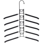 Вешалка многофунциональная «ИДЕЯДОМА», цвет металл, 5 отд, 37*41см (Лейбл Селфи)