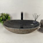 Раковина из речного камня RS-65129 66*35*15 0866