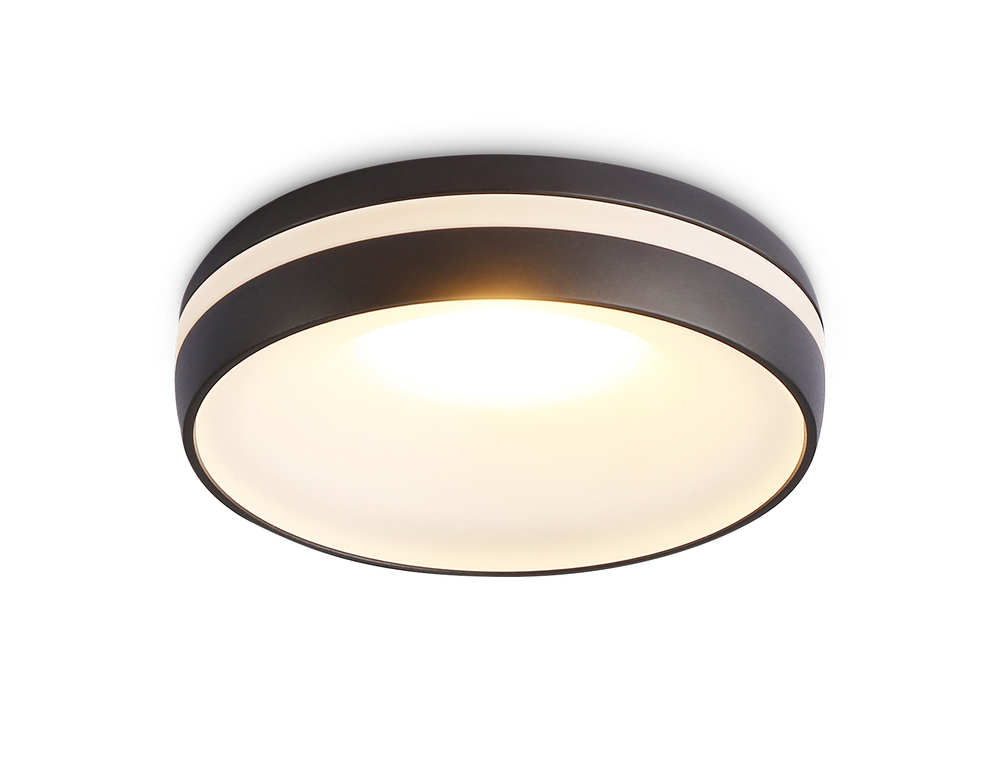 TN3322 SBK/FR черный песок/белый матовый GU5.3 D95*40