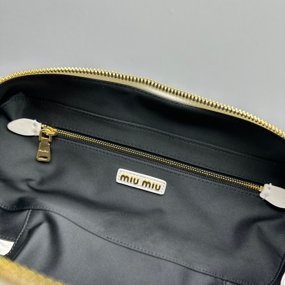 Miu Miu Arcadie Matelasse Nappa Leather Bag 27 cm