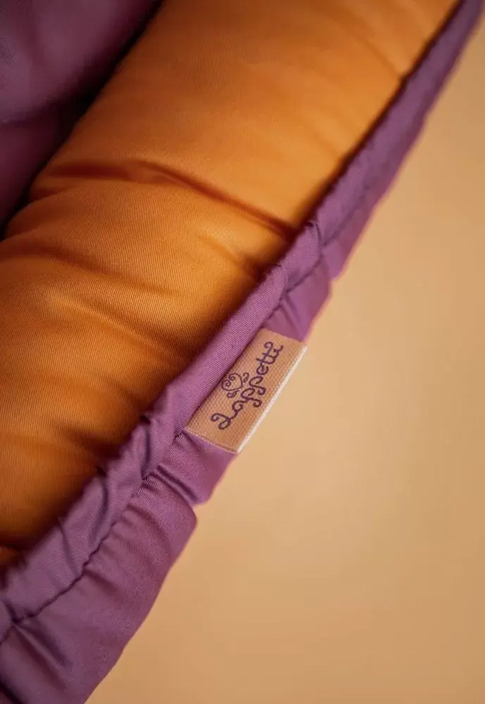 Кокон‑гнёздышко «Цветные фантазии» цвет черника/мед