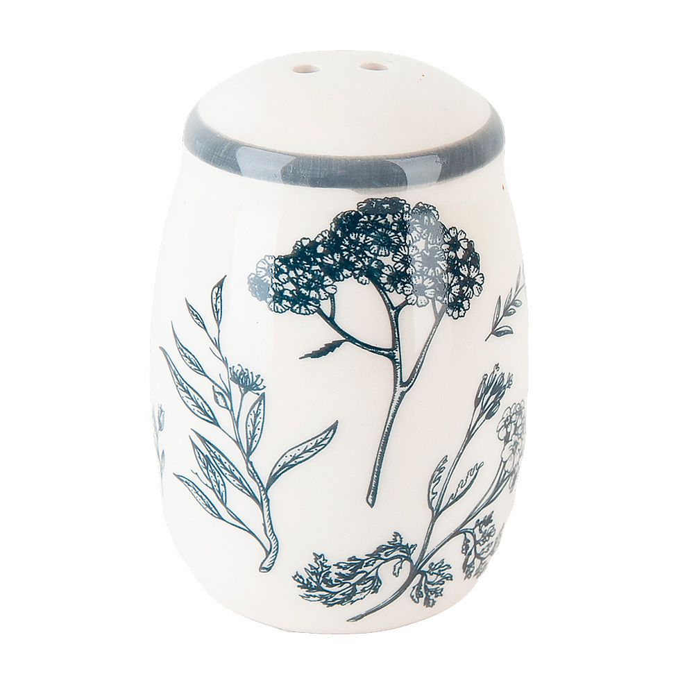 Набор для специй солонка/ перечница " " 12*5,5*9,5см. (на керамической подставке)