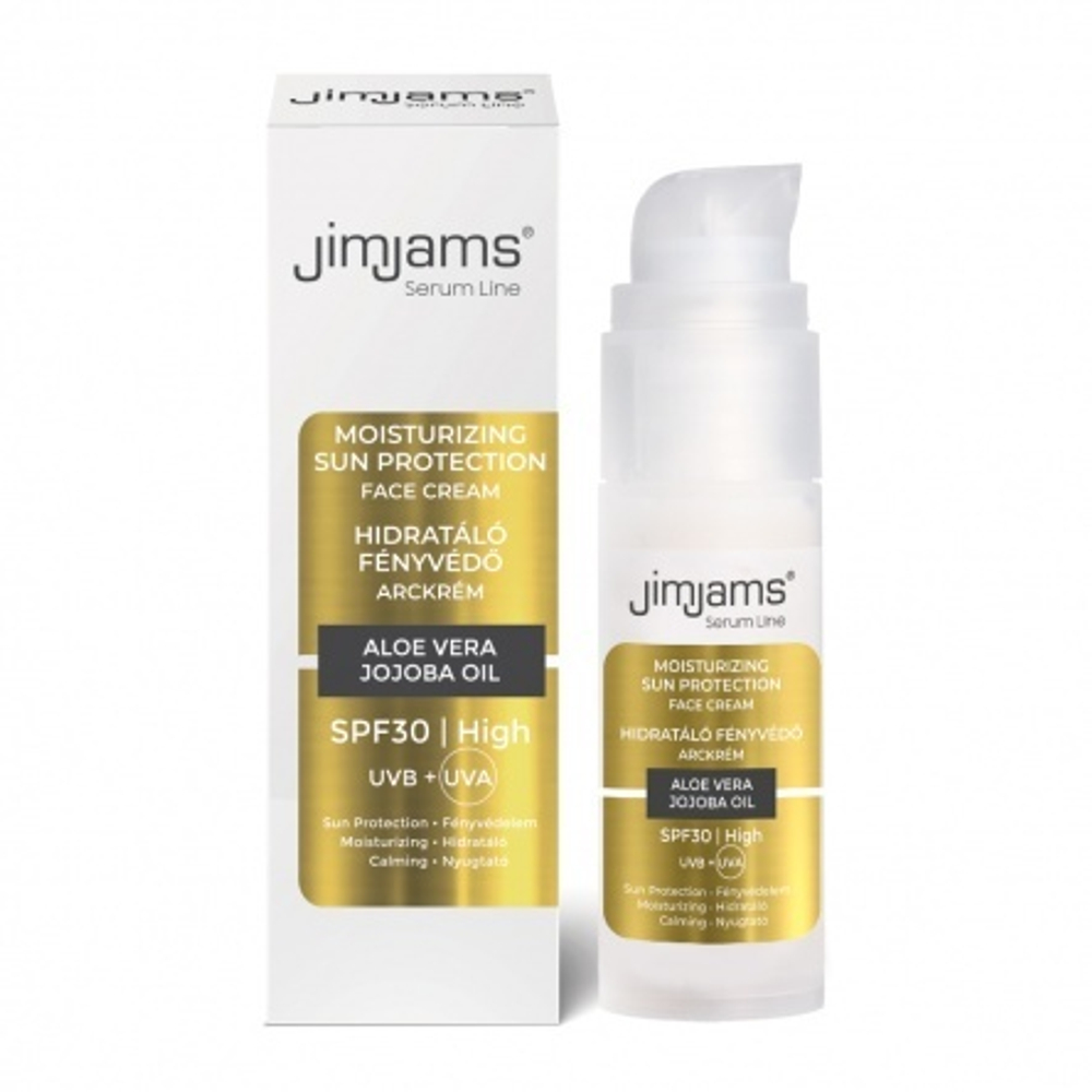 Солнцезащитная увлажняющая сыворотка для лица "JimJams Serum Line Moisturizing Sunscreen" SPF30 30ml